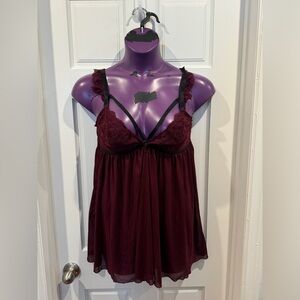 Torrid Strappy Lace Chemise